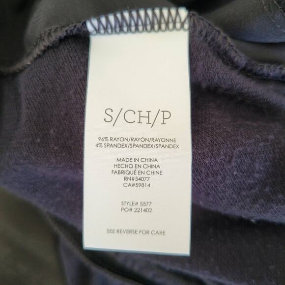 CAbi Downtown Jumpsuit Black V Neck Stretch Jersey Cap Sleeves Women Small - Picture 12 of 13